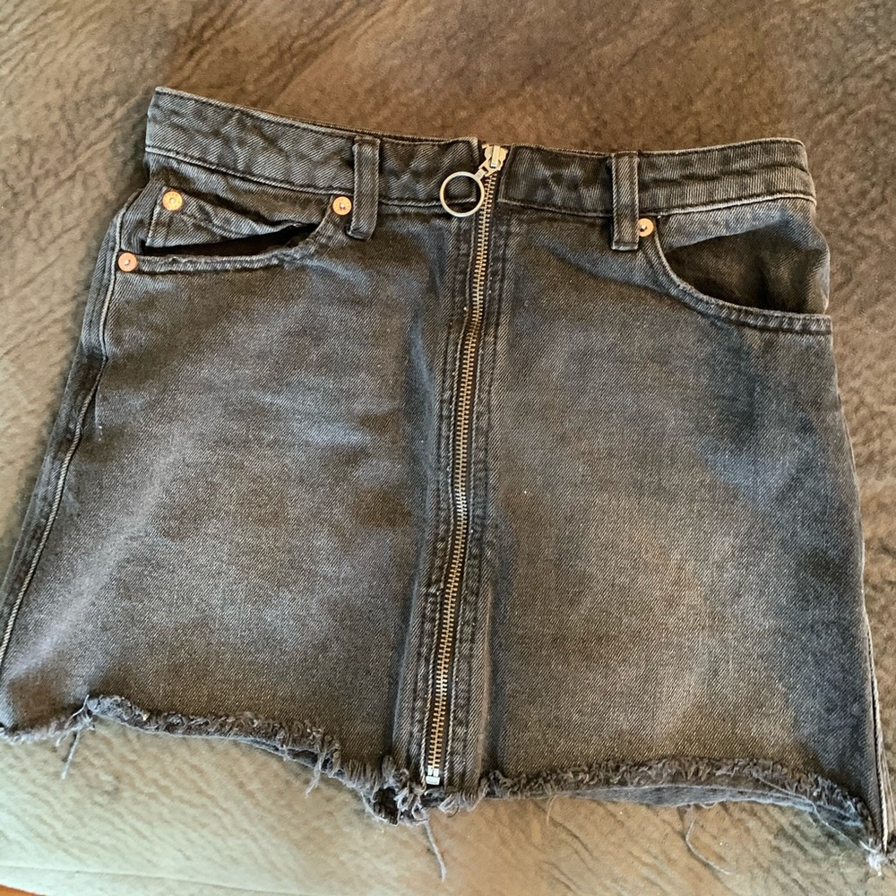 Free people black skirt